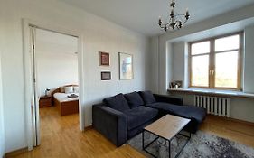 A Cozy Apartment With A Wonderful View Of The River In The Old Town Of Vilnius